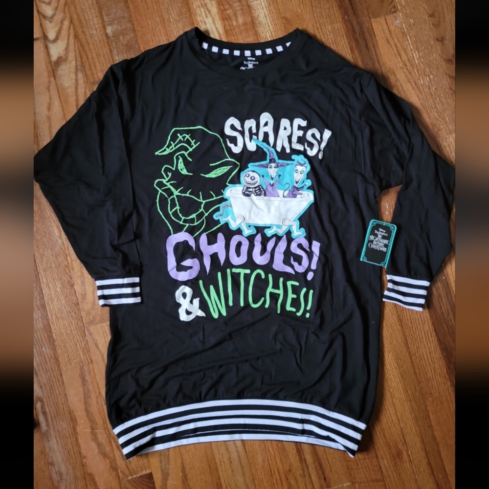 The Nightmare Before Christmas Sleep Shirt